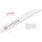 Gator Reciprocating Saw Blade, 9 in x 1 in x 14 TPI, X-Heavy Duty Metal Cutting, 25PK 12094-25 - alternate 9
